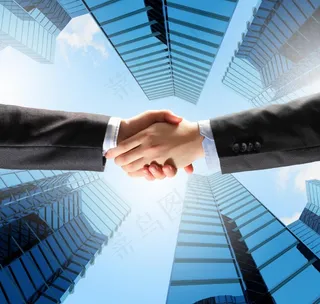 商务图片握手