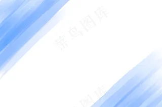 极简蓝色笔刷背景