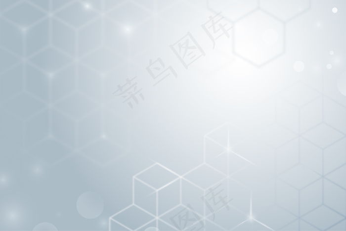 带立方体图案的灰色渐变背景矢量eps,ai矢量模版下载