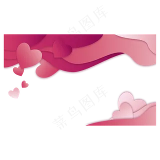 七夕剪纸风浪漫边框 七夕剪纸风浪漫边框