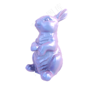 中秋节月兔png图