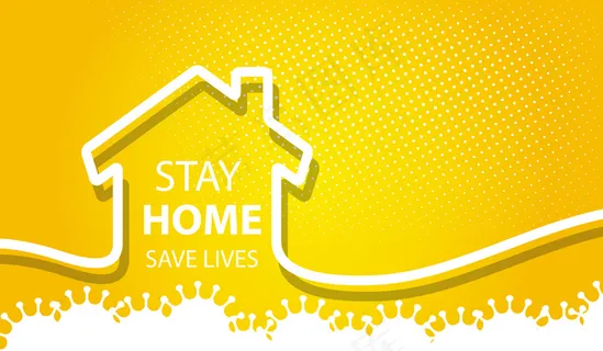 居家安全生活背景