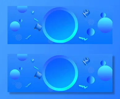 双11狂欢蓝色banner