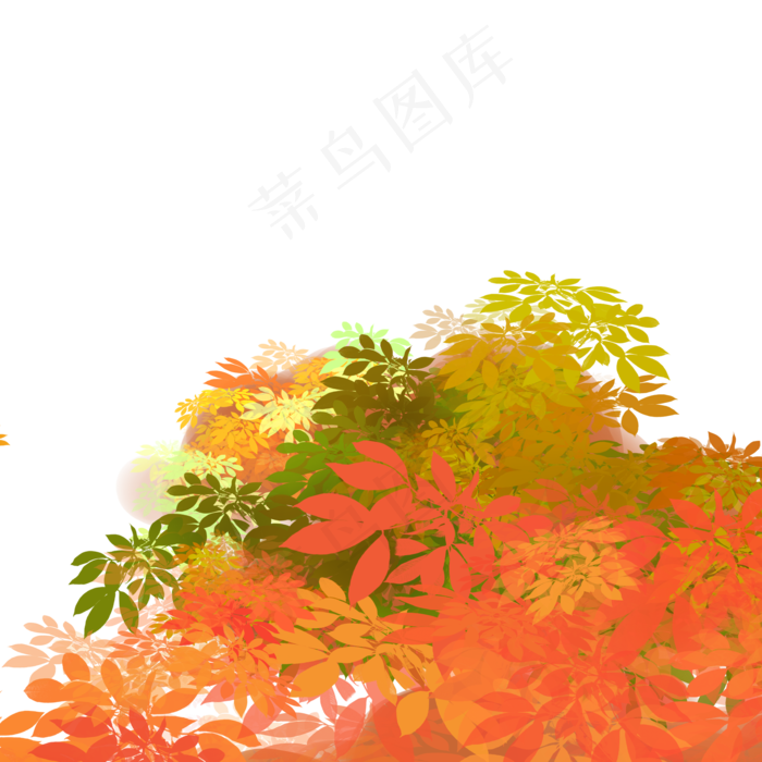 秋天植物(2000X2000(DPI:300))psd模版下载