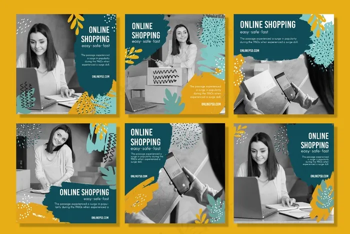 网购模板模板eps,ai矢量模版下载
