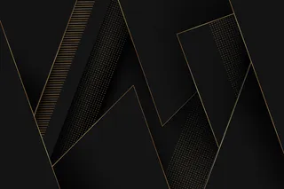 金色细节的深色纸层背景