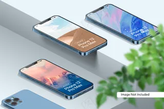 智能手机12 pro max实体模型样机