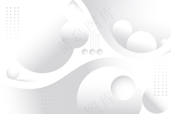 3d球体和点白色背景eps,ai矢量模版下载