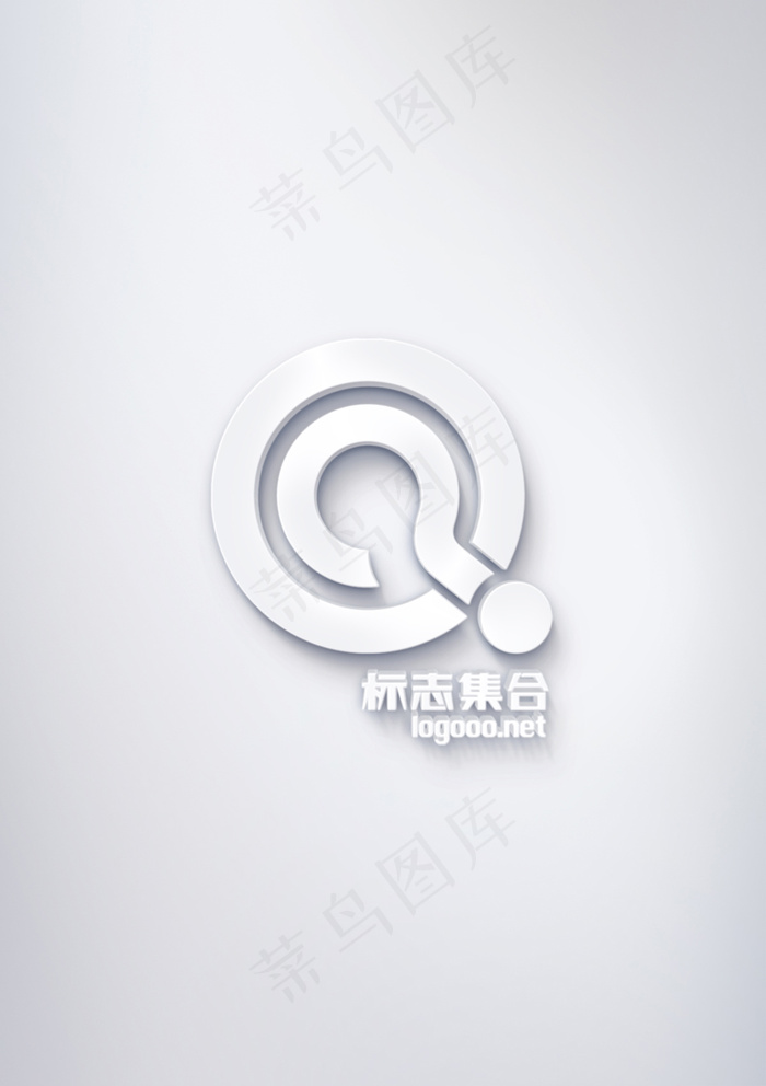 logo样机标志样机智能贴图psd模版下载
