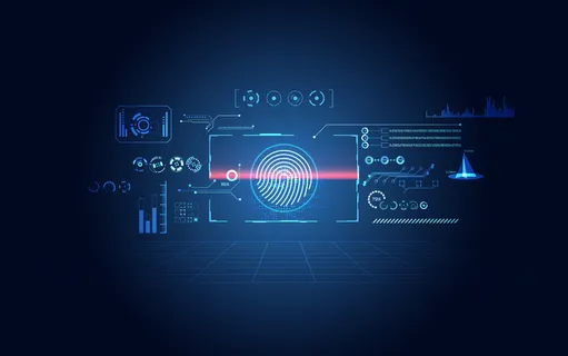 网络安全用户界面未来的hud界面全息图