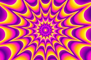 迷幻性视错觉背景