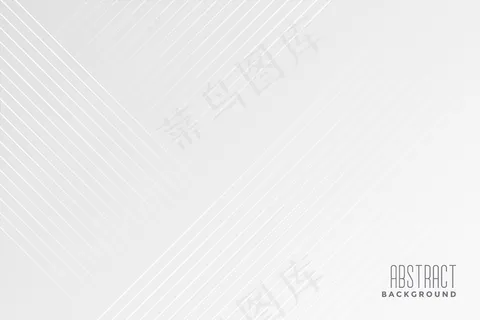 白色背景，斜线设计