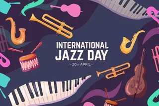 国际爵士日壁纸