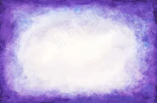 紫色水彩背景