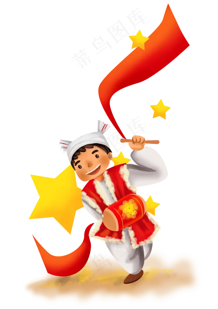 国庆节跳安塞腰鼓的陕北男人(3508X4961(DPI:300))psd模版下载