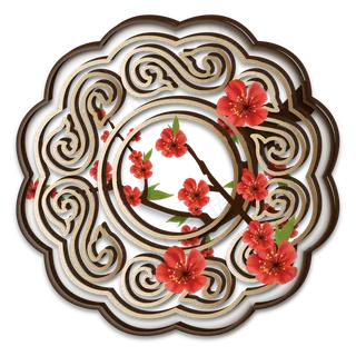 中国风传统窗户装饰