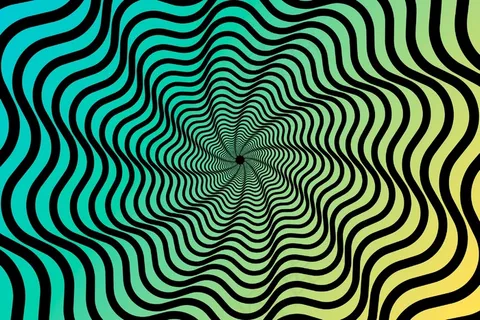 渐变绿黄三色背景