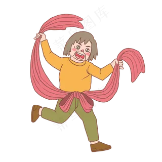 国庆节老太太扭秧歌