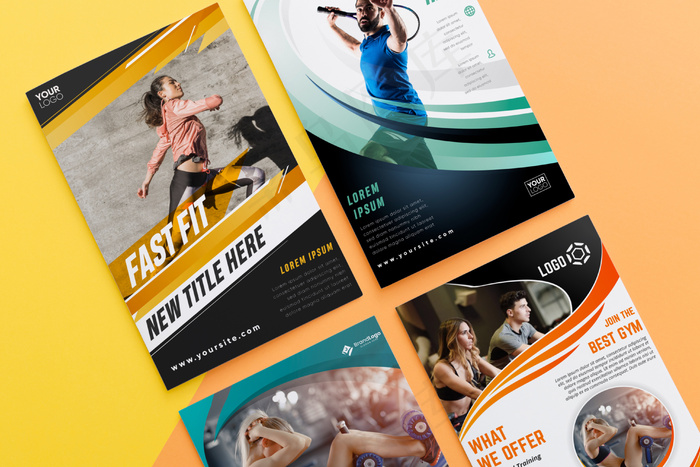 小册子概念模型样机