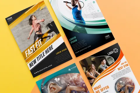 小册子概念模型样机