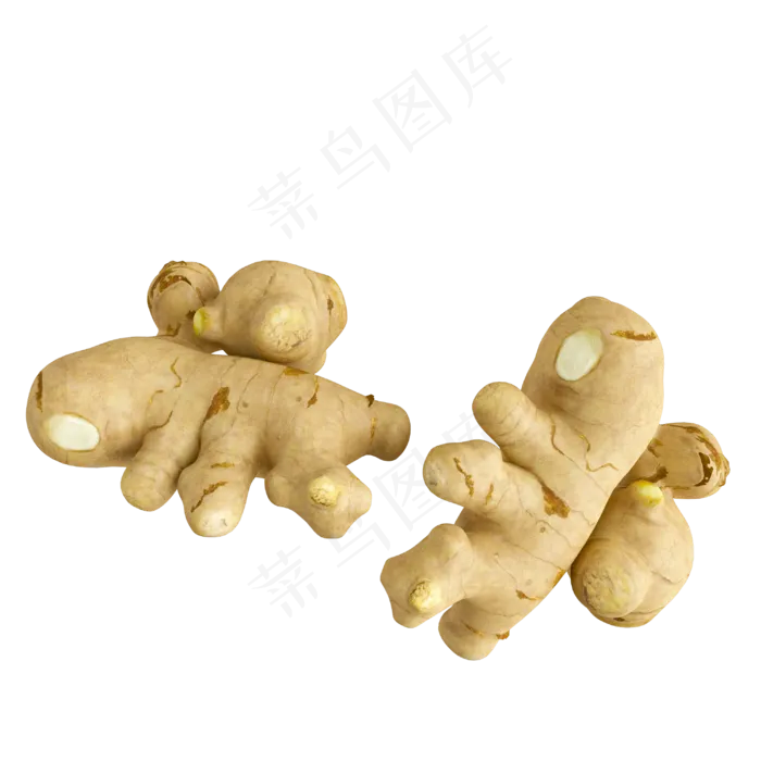 立体蔬菜生姜(3000X3000(DPI:300))psd模版下载