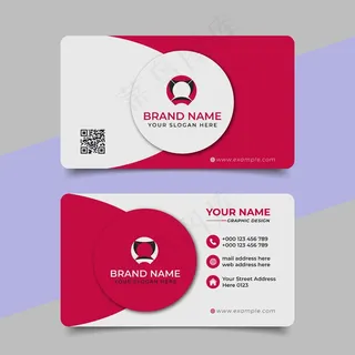 创意名片现代专业名片矢量设计