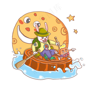 中秋节月兔月饼大探险