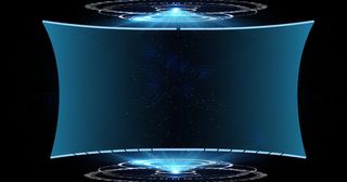 Hud、ui、gui未来用户界面屏幕元素集。科幻概念设计。