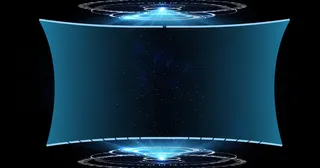 Hud、ui、gui未来用户界面屏幕元素集。科幻概念设计。