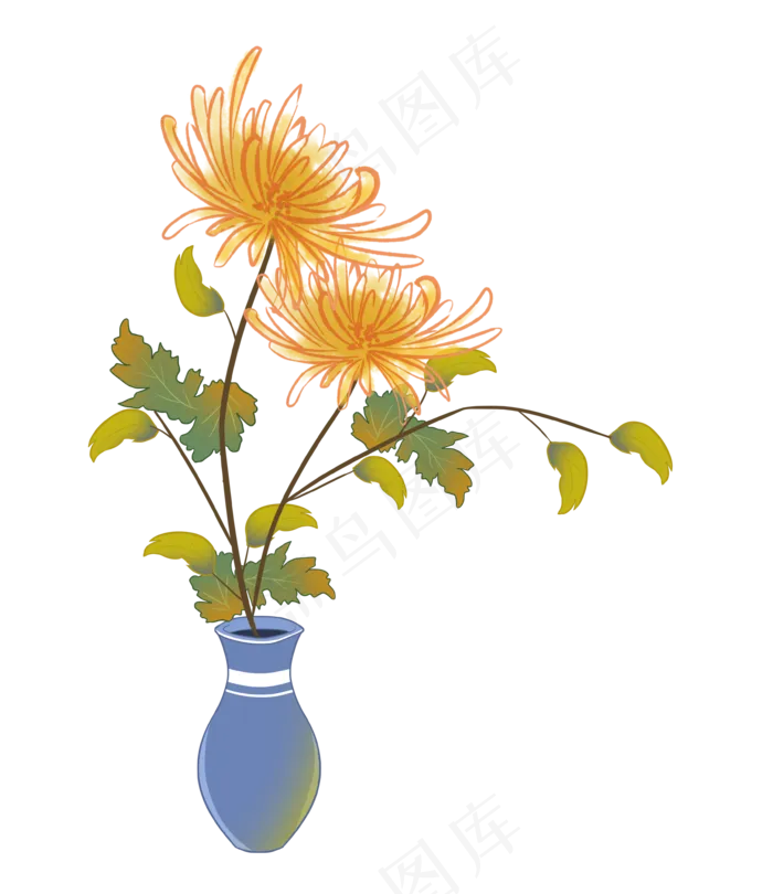 重阳节重阳菊花(3545X4100(DPI:300))psd模版下载