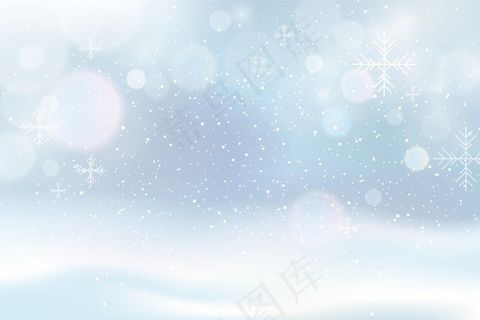 模糊的冬季背景