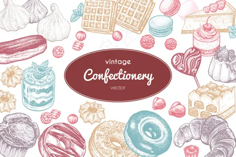 糖果插图