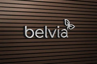 带木墙的Logo模型样机