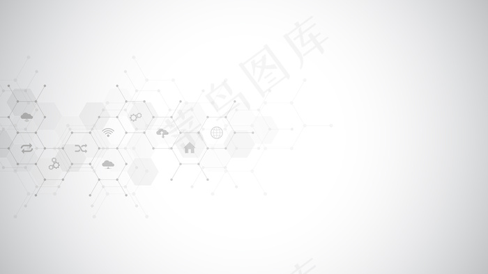 图标和符号的技术背景。