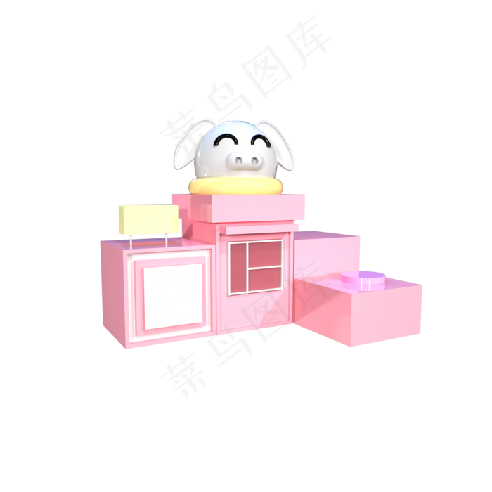 情人节粉色浪漫场景