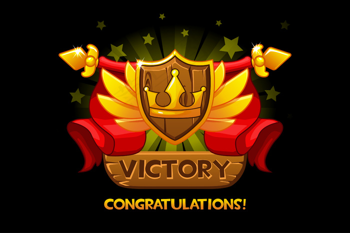 接收卡通成就游戏画面。