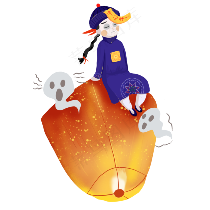 中元节百鬼夜行僵尸