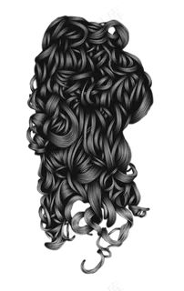 头发、假发、长发