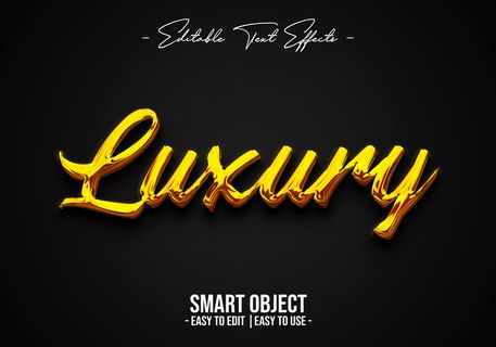 奢华书法文风效果