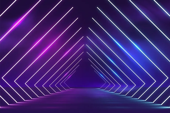 抽象霓虹灯背景eps,ai矢量模版下载