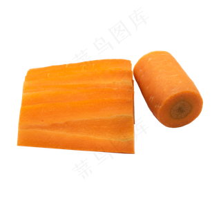 切片胡萝卜蔬菜