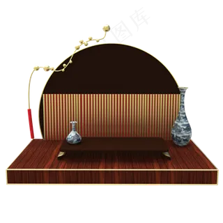 电商展台小舞台