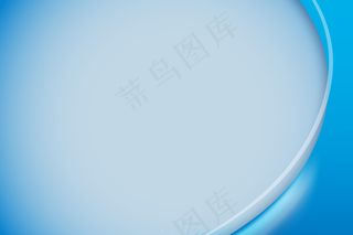 天蓝色曲线背景