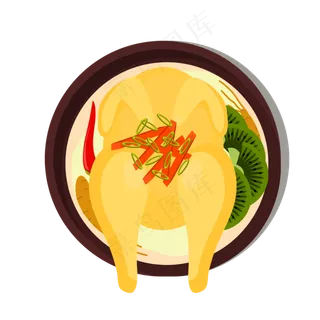 冬季鸡汤设计素材