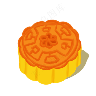 中秋节月饼手绘素材