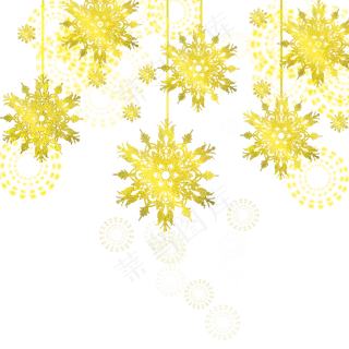 元旦节金色吊饰 元旦节金色吊饰