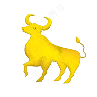 牛年金属质感金牛