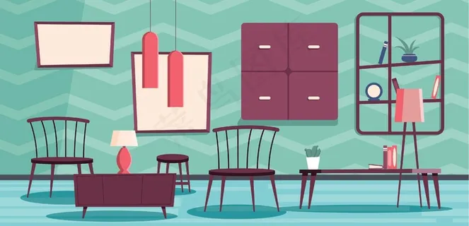 家庭内部背景视频会议