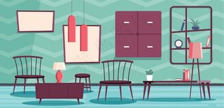 家庭内部背景视频会议