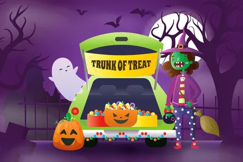 渐变树干或治疗背景